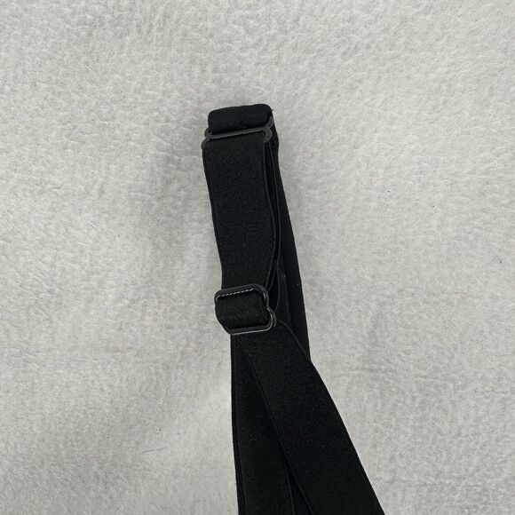 Cacique Bra 40C Black Cooling French‎ Full Coverage Adjustable Minimalist Comfy - Picture 4 of 9